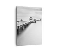 Impression sur Toile 50x70cm Tableaux Image Photo Thaïlande baie plage pont