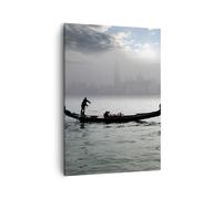 Impression sur Toile 50x70cm Tableaux Image Photo Venise Italie Ville Eau