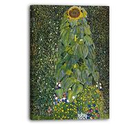Impression sur toile (60x80cm): Gustav Klimt - Le tournesol (1907)