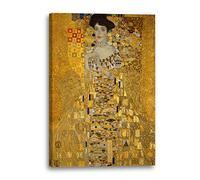 Impression sur toile (70x100cm): Gustav Klimt - Adele Bloch-Bauer I (1907)