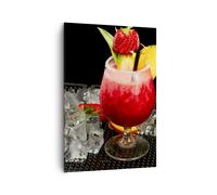 Impression sur Toile 70x100cm Tableaux Image Alcool apéritif cocktail boisson