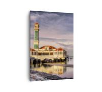 Impression sur Toile 70x100cm Tableaux Image Architecture asie bâtiment culture