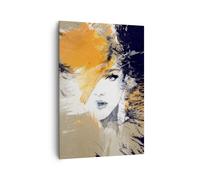 Impression sur Toile 70x100cm Tableaux Image Photo abstraction femme Decoration