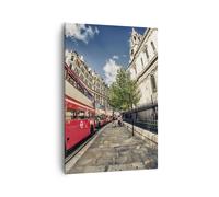 Impression sur Toile 70x100cm Tableaux Image Photo Architecture londres ville
