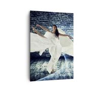 Impression sur Toile 70x100cm Tableaux Image Photo Balet acrobatie femme sport