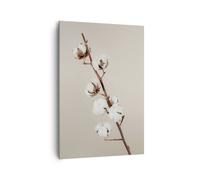 Impression sur Toile 70x100cm Tableaux Image Photo Coton Brindille Boho