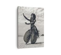 Impression sur Toile 70x100cm Tableaux Image Photo Danseur Folk Oriental