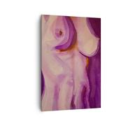 Impression sur Toile 70x100cm Tableaux Image Photo femme acte corps Decoration