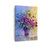 ARTTOR Moderne Impression sur Toile 70x100 cm Botanique Fleurs - 4117