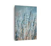 Impression sur Toile 70x100cm Tableaux Image Photo Lavande Lame Fleur Decoration