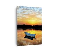 Impression sur Toile 70x100cm Tableaux Image Photo Paysage l'été la mer
