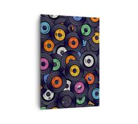 Impression sur Toile 70x100cm Tableaux Image Photo Plaques Vinyle Graphiques