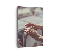 Impression sur Toile 70x100cm Tableaux Image Photo Plaques Vinyle Mains