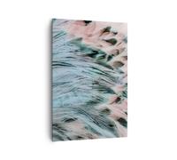 Impression sur Toile 70x100cm Tableaux Image Photo plume plumes oiseau
