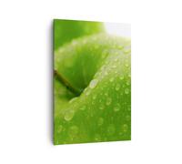 Impression sur Toile 70x100cm Tableaux Image Photo Pomme fruits vitamines santé