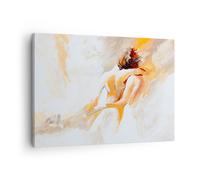 Moderne Impression sur Toile Caractère l'amitié l'amour le mariage Image Tableau Decoration Murale 70x50cm Deco Décoration Salon Chambre Horizontal Tableaux Decoratifs Muraux Art Wall AA70x50-3168