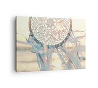 Impression sur Toile 70x50cm Tableaux Image Photo Boho Ornement Pendentif