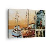 Impression sur Toile 70x50cm Tableaux Image Photo Cutter port huile Decoration