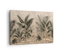 ARTTOR Tableau sur Toile Décoratif 70x50 cm Botanique Nature - 5101