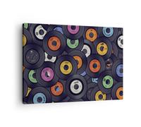 Impression sur Toile 70x50cm Tableaux Image Photo Plaques Vinyle Graphiques