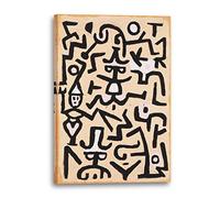 Impression sur toile (80x120cm): Paul Klee - Le dépliant du comédien (1938)