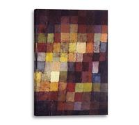 Impression sur toile (80x120cm): Paul Klee - Le son de l'âge