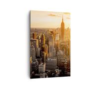 ARTTOR Tableau Décoratif sur Toile 80x120 cm Architecture Villes - 2672