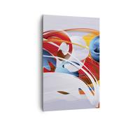 Impression sur Toile 80x120cm Tableaux Image Photo abstraction moderne