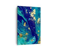Impression sur Toile 80x120cm Tableaux Image Photo abstraction moderne