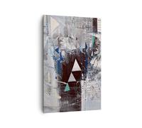 Impression sur Toile 80x120cm Tableaux Image Photo abstraction moderne