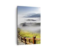 Impression sur Toile 80x120cm Tableaux Image Photo Asie beauté montagne paysage