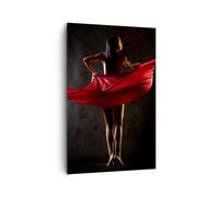 Impression sur Toile 80x120cm Tableaux Image Photo Beauté corps danseuse fille