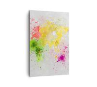 Impression sur Toile 80x120cm Tableaux Image Photo carte monde moderne