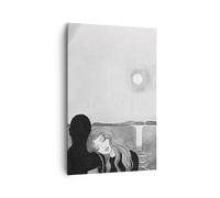 Impression sur Toile 80x120cm Tableaux Image Photo Couple Amants Fille