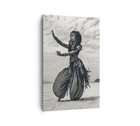 Impression sur Toile 80x120cm Tableaux Image Photo Danseur Folk Oriental