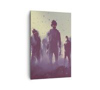 Impression sur Toile 80x120cm Tableaux Image Photo Personnages Halloween Mystère