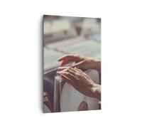 Impression sur Toile 80x120cm Tableaux Image Photo Plaques Vinyle Mains