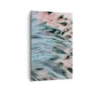 Impression sur Toile 80x120cm Tableaux Image Photo plume plumes oiseau