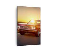 Impression sur Toile 80x120cm Tableaux Image Photo voiture route Art Decoration