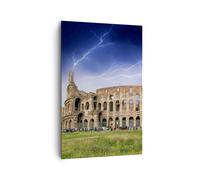 Impression sur Toile 80x120cm Tableaux Italie architecture colisée tourisme