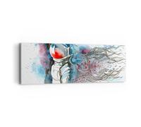Impression sur Toile 90x30cm Tableaux Astronaute Univers astronomie explorateur