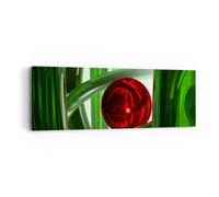 Impression sur Toile 90x30cm Tableaux Image Infographie 3d moderne composition