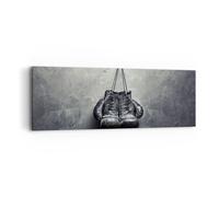 Impression sur Toile 90x30cm Tableaux Image Photo Boîte Gants Symbole Decoration