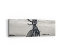 Impression sur Toile 90x30cm Tableaux Image Photo Danseur Folk Oriental