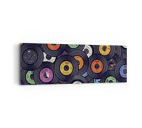 Impression sur Toile 90x30cm Tableaux Image Photo Plaques Vinyle Graphiques