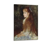 Impression sur toile à suspendre Irene Cahen d'Anvers Little Irene par Pierre Auguste Renoir 20 x 30 cm