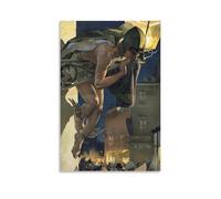 Impression sur toile Adolfo Hohenstein - Motif Corriere Della Sera - Milano (1898) - Décoration murale sans cadre - 60 x 90 cm