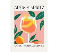 Impression sur Toile Affiche De Barman Classique avec Cocktail Negroni Mojito, Tableau Mural, Peinture sur Toile, Décoration De Salon, Chambre À Coucher, Cadeau, 30 X 45 Cm, sans Cadre