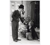 Impression Sur Toile Affiche De Film Vintage Charlie Chaplin, Impression Sur Toile, Noir Et Blanc, Décoration Murale, Cadeau, 50 X 70 Cm, Sans Cadre