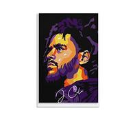 Impression sur toile Affiche J. Cole pittura Poster su tela Stampe arte murale Immagine 30 * 50cm Senza Cornice